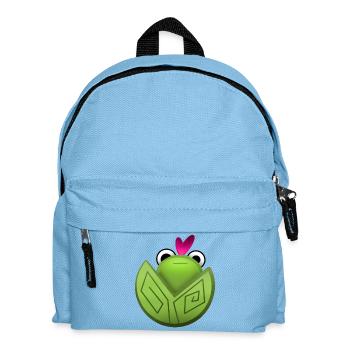 Crôa d'amour! - Kinder Rucksack - Hellblau - Vorne