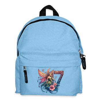 17 Jahre Fee Elfe süß Geburtstag Geschenk - Kinder Rucksack - Hellblau - Vorne