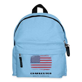 Charleston, Caroline du Sud, États-Unis - Sac à dos Enfant - bleu clair - Devant