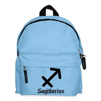 Boogschutter Schütze - Kinder Rucksack - Hellblau - Vorne