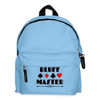Heart Casino Bluff Statement Joueurs professionnels de poker - Sac à dos Enfant - bleu clair - Devant
