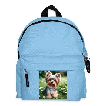 Yorkshire Terrier - Kids' Backpack - light blue - Front