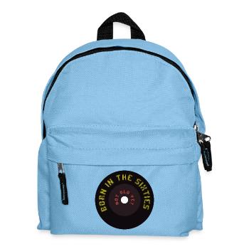 Geboren in den Sechzigern, kein Alter - Kinder Rucksack - Hellblau - Vorne