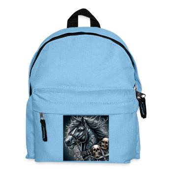 Heavy Horse - Kids' Backpack - light blue - Front