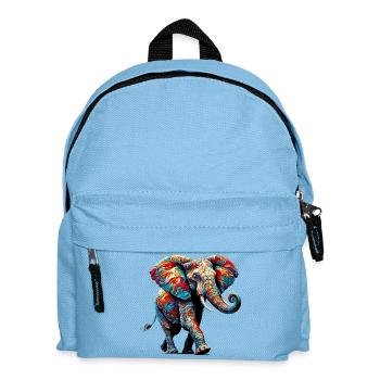 Éléphant - Sac à dos Enfant - bleu clair - Devant