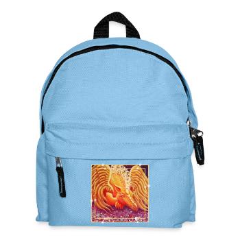 Drache Faronda Fülle - Sonja Ariel von Staden - Kinder Rucksack - Hellblau - Vorne
