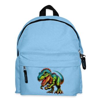 Dinosaure - Sac à dos Enfant - bleu clair - Devant