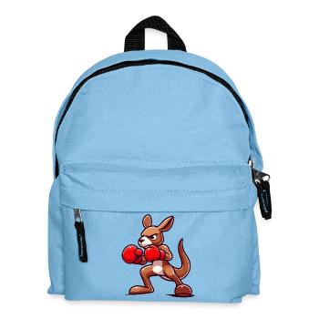 Kanga Punch: The Boxing Roo - Kids' Backpack - light blue - Front