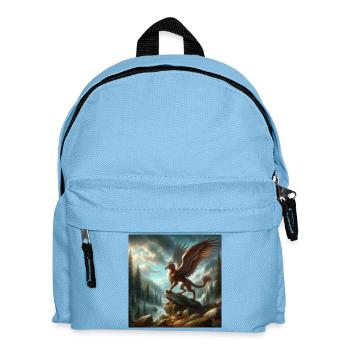 Peryton - Kinder Rucksack - Hellblau - Vorne