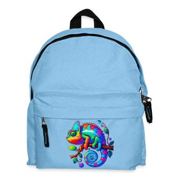 Chameleon - Kids' Backpack - light blue - Front