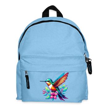 Kolibri - Kinder Rucksack - Hellblau - Vorne