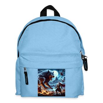 Fenrir - Kids' Backpack - light blue - Front