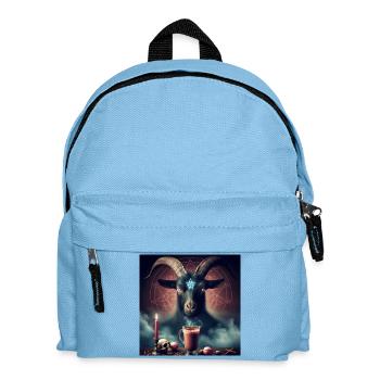 Invoking Satan - Kids' Backpack - light blue - Front