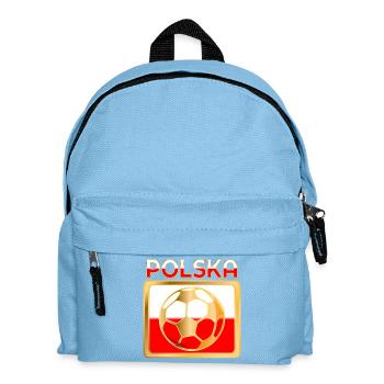 Football Poland - Kids' Backpack - light blue - Front