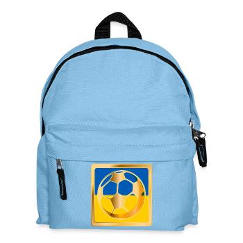 UKRAINE FOOTBALLERS FOOTBALL - Kids' Backpack - light blue - Front