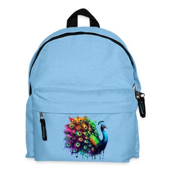 Paon - Sac à dos Enfant - bleu clair - Devant