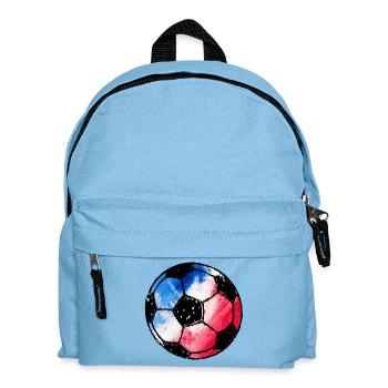 Football France - blue white red - Kids' Backpack - light blue - Front
