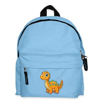 Dinosaure Mignon Mascotte Personnage De Dessin Animé Kawaii - Sac à dos Enfant - bleu clair - Devant
