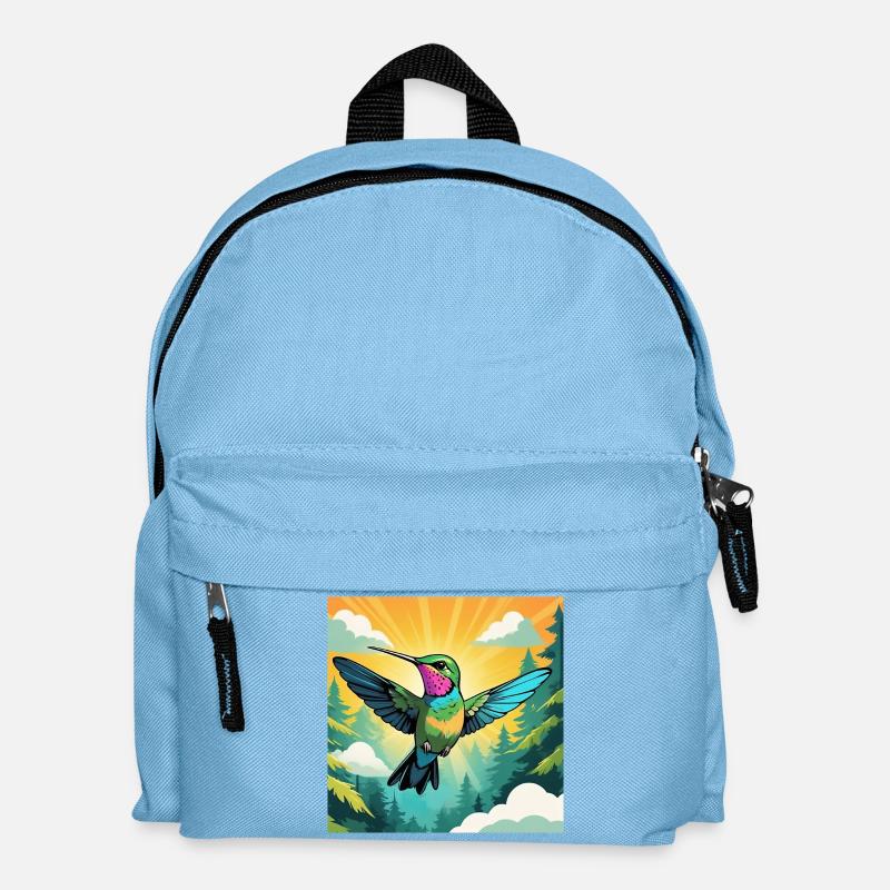 Hummingbird - Kids' Backpack - light blue
