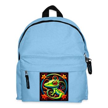 Gecko - Sac à dos Enfant - bleu clair - Devant