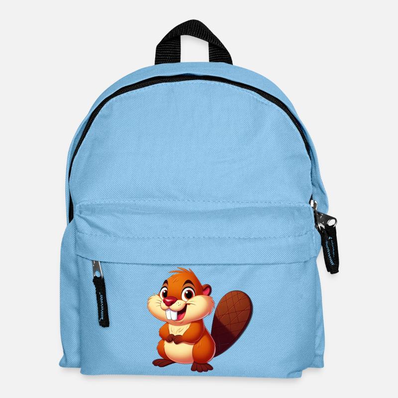 Bieber - Kinder Rucksack - Hellblau