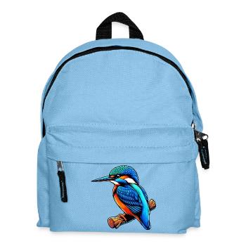 Martin-pêcheur - Sac à dos Enfant - bleu clair - Devant