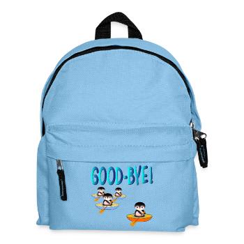 GODD-BYE FAREWELL - Kids' Backpack - light blue - Front