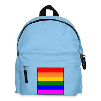 Arc-en-ciel - Sac à dos Enfant - bleu clair - Devant