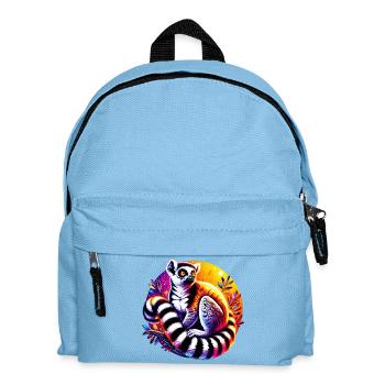 Lemur - Kids' Backpack - light blue - Front