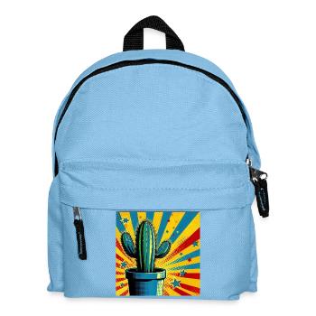 Cactus 1 - Kids' Backpack - light blue - Front