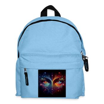 Yeux 4 - Sac à dos Enfant - bleu clair - Devant