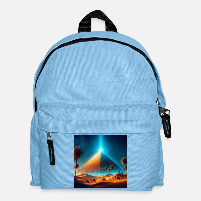 Pyramide 5 - Kinder Rucksack - Hellblau