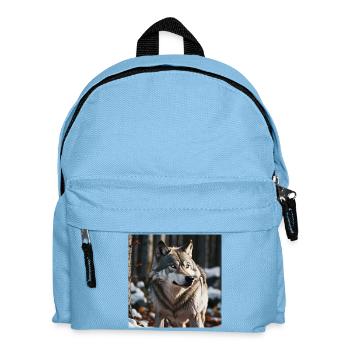 Loup - Sac à dos Enfant - bleu clair - Devant