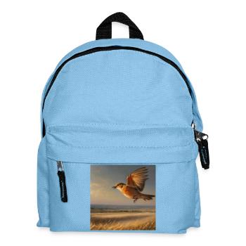 Oiseau - Sac à dos Enfant - bleu clair - Devant