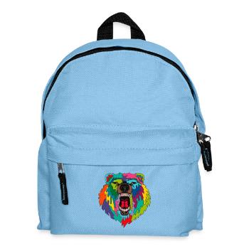 Urban Beast : Réveillez l’ours qui sommeille en vous - Sac à dos Enfant - bleu clair - Devant