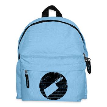 Hackbeil Skizze - Kinder Rucksack - Hellblau - Vorne