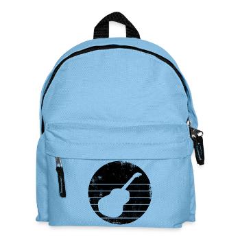 Guitar - Kids' Backpack - light blue - Front