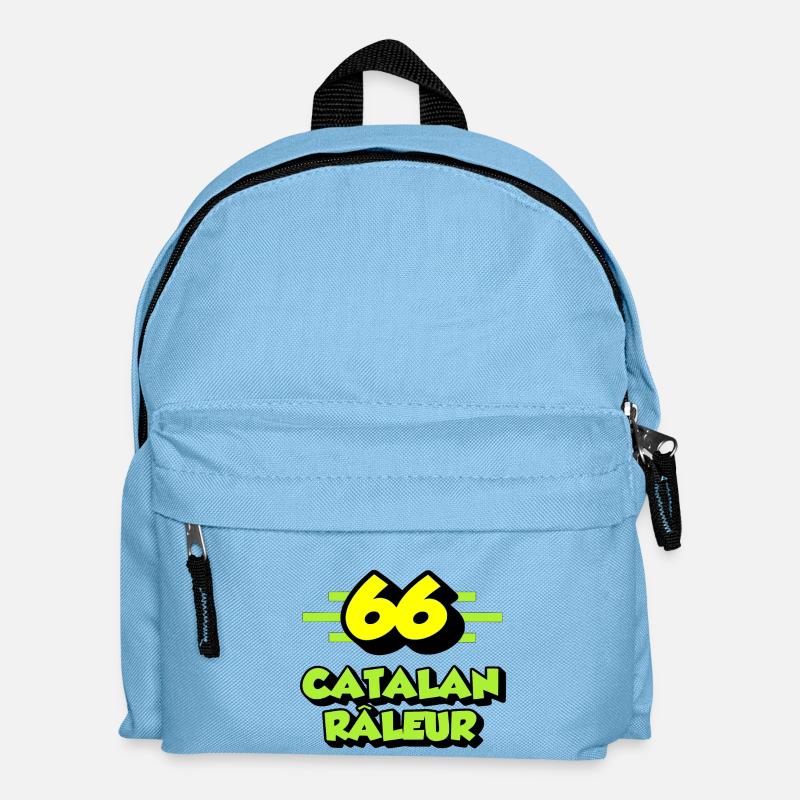 Catalan râleur - Sac à dos Enfant - bleu clair