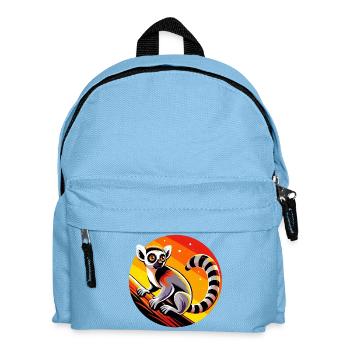 Lemur - Kids' Backpack - light blue - Front