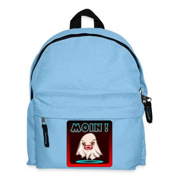HALLOWEEN COSTUMES GHOSTS MOIN - Kids' Backpack - light blue - Front
