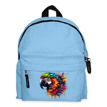 Perroquet - Sac à dos Enfant - bleu clair - Devant