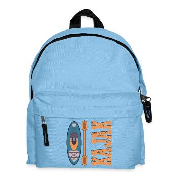 KAJAK PADDELBOOT - Kinder Rucksack - Hellblau - Vorne