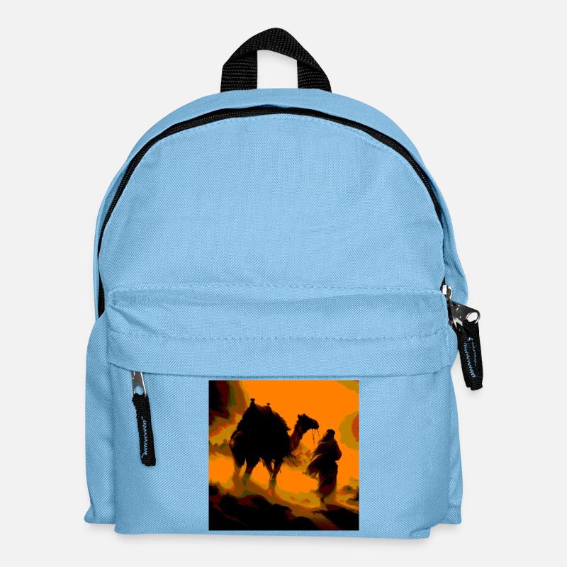 Wild Desert - Kids' Backpack - light blue