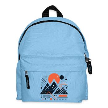 Gebirge - Kinder Rucksack - Hellblau - Vorne