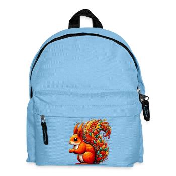 Squirrel - Kids' Backpack - light blue - Front