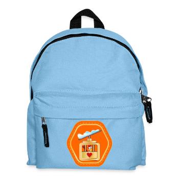 SKI LIFT SKIING - WINTER HÜHNER - Kids' Backpack - light blue - Front