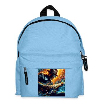 Bluesman - Kinder Rucksack - Hellblau - Vorne
