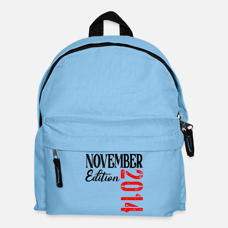 12. GEBURTSTAG NOVEMBER 2014 - Kinder Rucksack - Hellblau