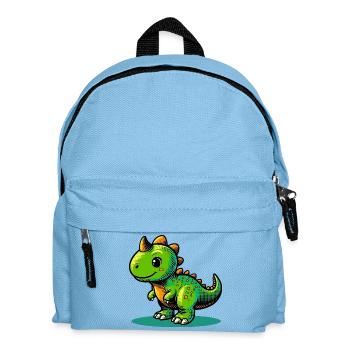 Dinosaur - Kids' Backpack - light blue - Front