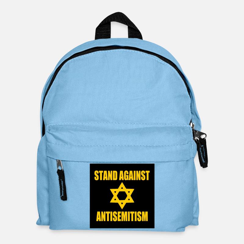 stand against antisemitism - Kinder Rucksack - Hellblau